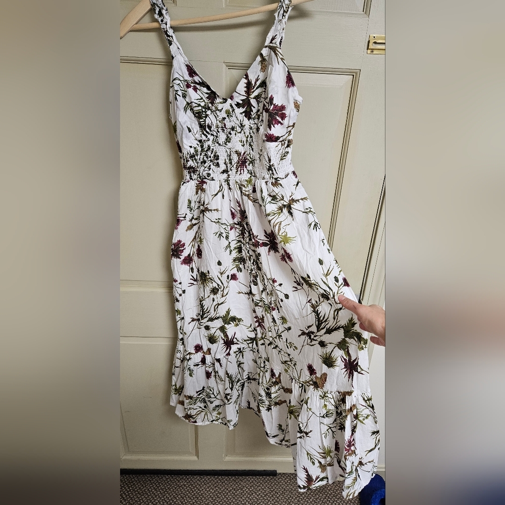 Women's Floral Sleeveless Dress - Size 2